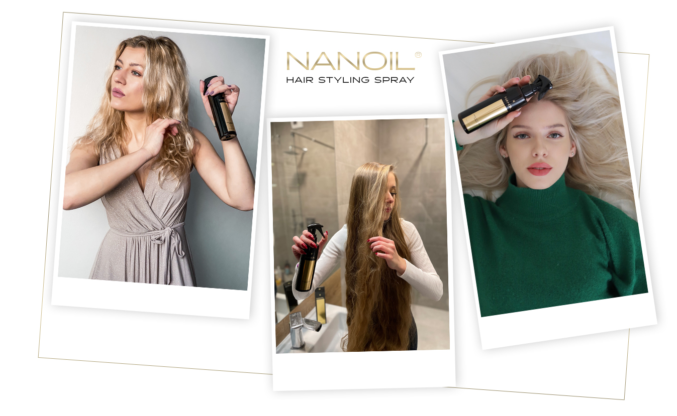top-rated hair styling spray Nanoil