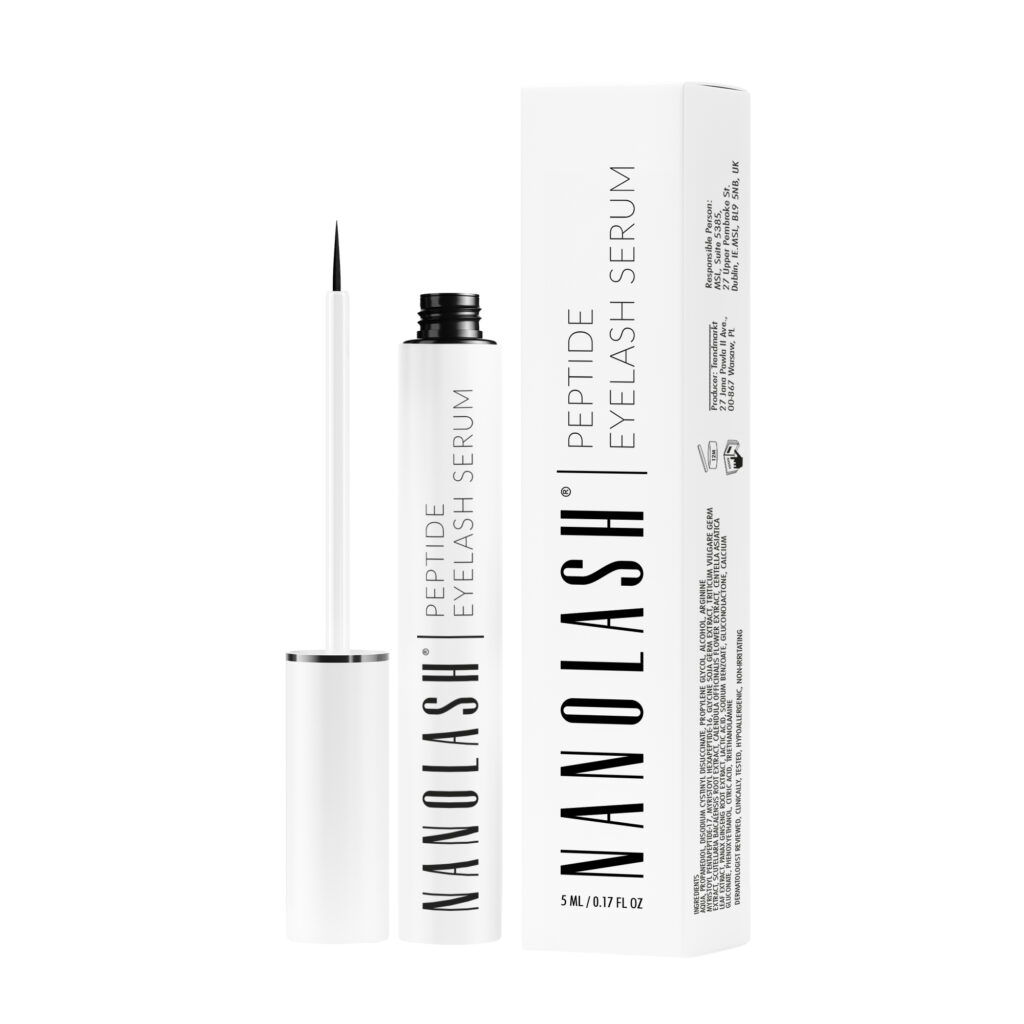 nanolash lash serum for growth with peptides