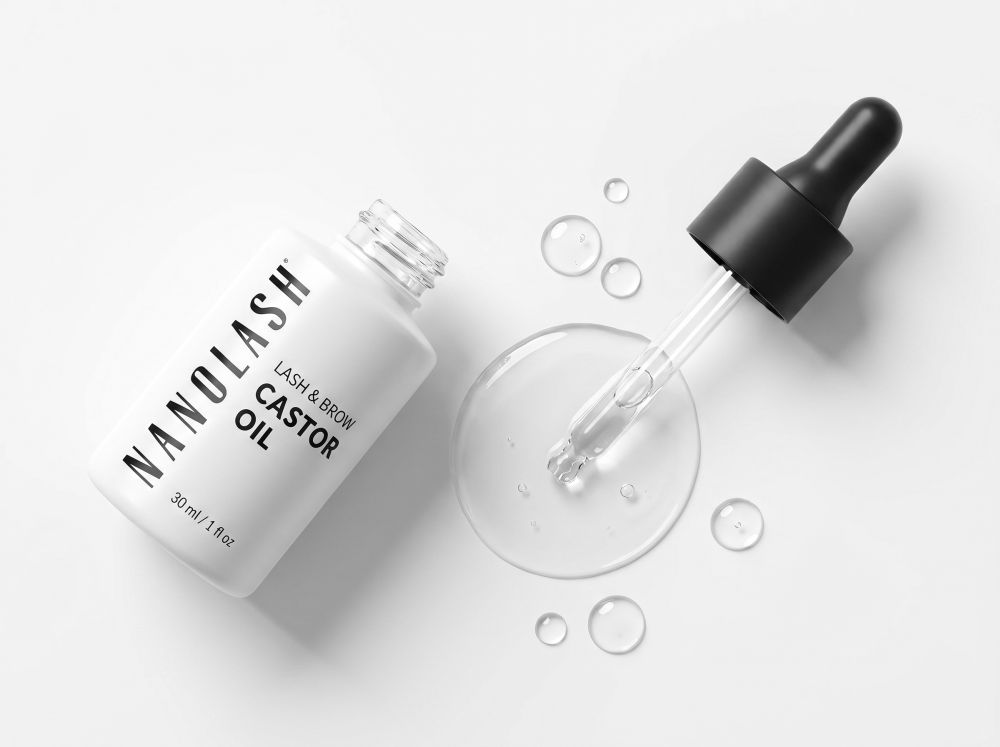 castor oil cold pressed nanolash
