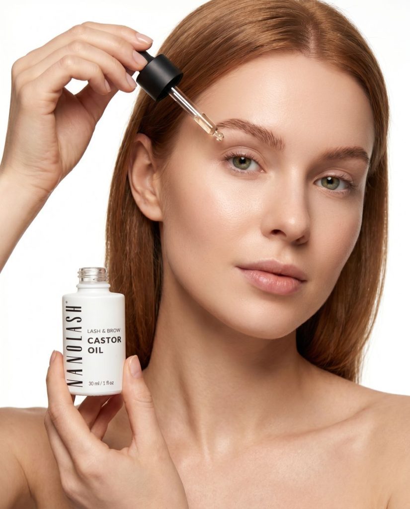 castor oil for eyebrows nanolash