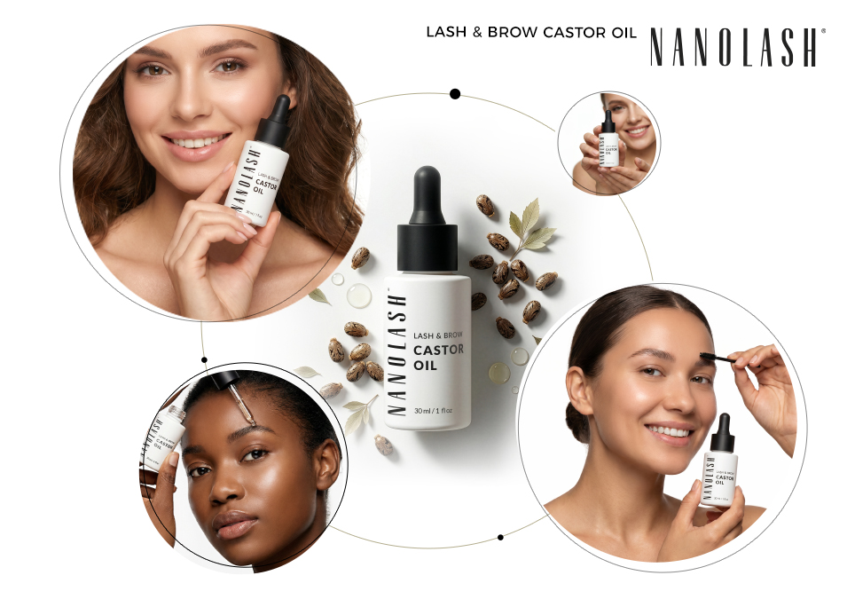 nanolash castor oil for eyebrows